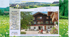Desktop Screenshot of fewo-rottal.de